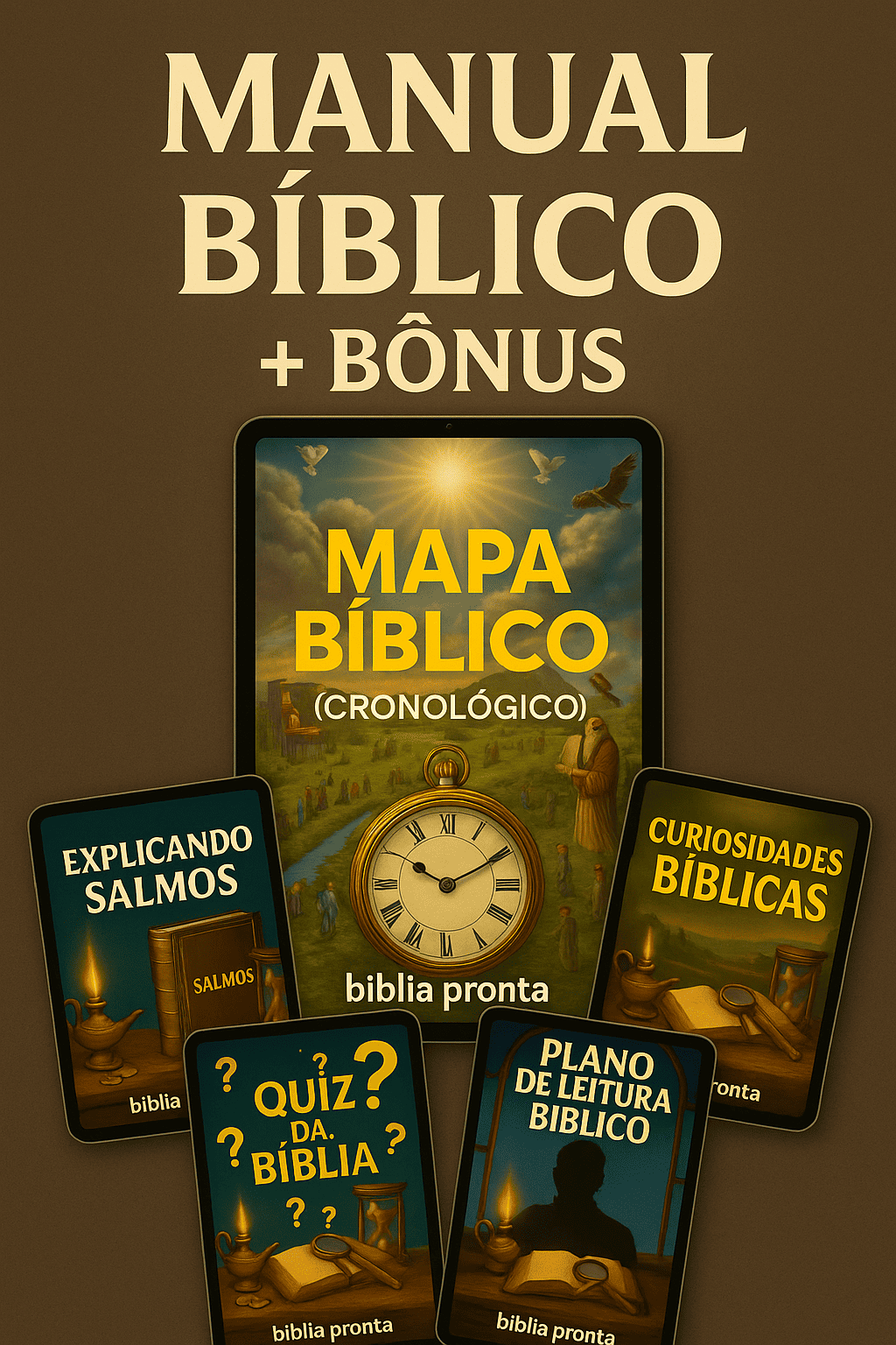 Manual Bíblico + Bônus - Combo completo